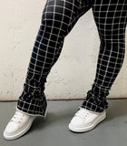 Ultra Flare Pants - Black Checkered