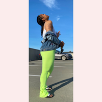 Ultra Flare Pants - Neon